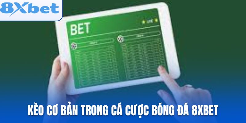 Những loại kèo cơ bản trong Cá cược bóng đá 8xbet
