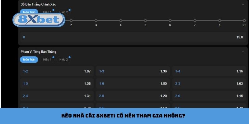 Kèo Nhà Cái 8xbet