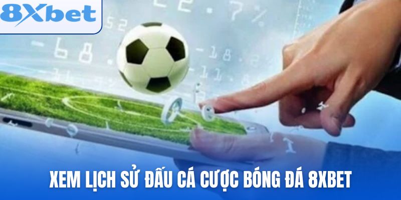 Xem lịch sử đấu cũng là cách chơi Cá cược bóng đá 8xbet hiệu quả